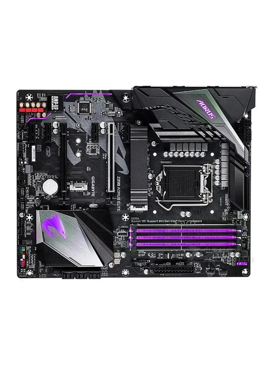 Материнская плата LGA 1151 v2 Z390 AORUS ELITE DDR4- Gigabyte 803657903 купить за 7 985 ₽ в интернет‑магазине Wildberries