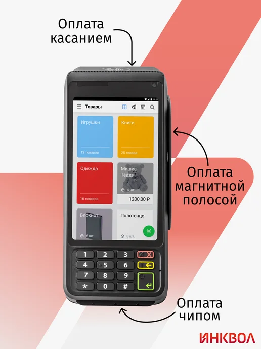 АТОЛ Онлайн-касса СТБ 5 черный 5.0 (Без ФН), черный, фото 5