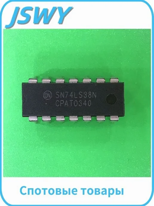 SN74LS38N DIP-14 flocked, вариант