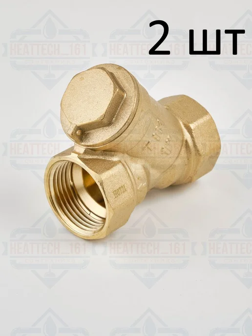 TIM 1 шт Фильтр грубой очистки воды 1 2" г-г, 2 шт, 1 г, фото 4