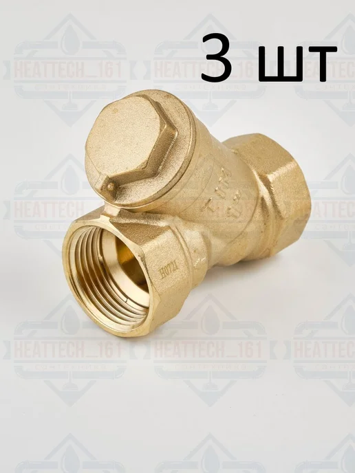 TIM 1 шт Фильтр грубой очистки воды 1" г-г, 3 шт, 1 г, фото 4