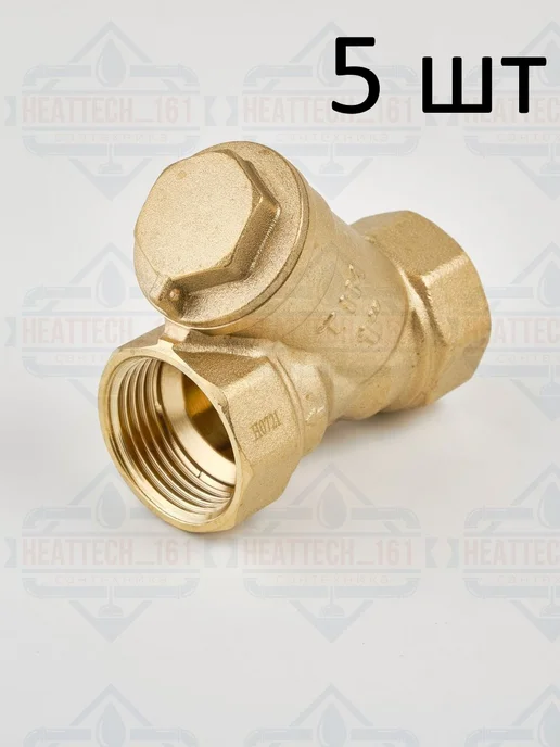 TIM 1 шт Фильтр грубой очистки воды 1" г-г, 5 шт, 1 г, фото 4