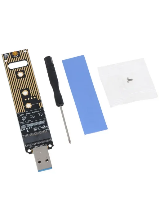 USB-адаптер для M.2 NVME SSD Разноцветный, вариант