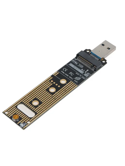USB-адаптер для M.2 NVME SSD Разноцветный, вариант, фото 6