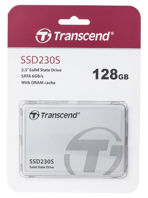 Transcend SSD диск 2.5" 128Гб SATA, 128 ГБ, фото 2