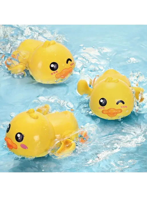 Игрушки для ванной черепаха + дельфин красный, красный, фото 2
