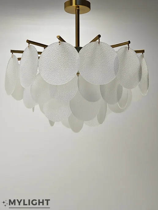 MyLight Люстра потолочная для гостиной, белый, фото 5