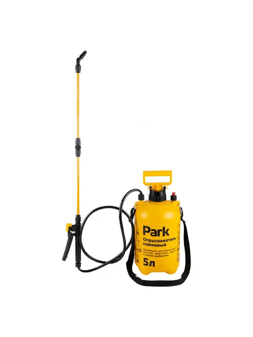 PARK Опрыскиватель 5л удочка фиберглас 2 части шланг 1.28м, 5 л, 1,28 м