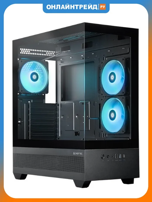 Chieftec Компьютерный корпус VISTA, черный, черный