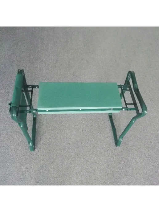 Скамья садовая складная 54х27х49 см, Голубая, 54x27x49 см, фото 5