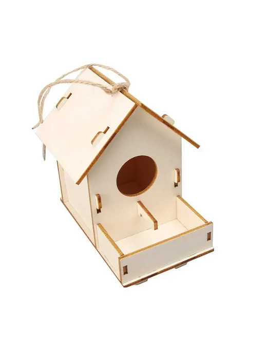 Скворечник из массива дерева HOE5115B@#ZDPH7884bu, вариант, фото 5