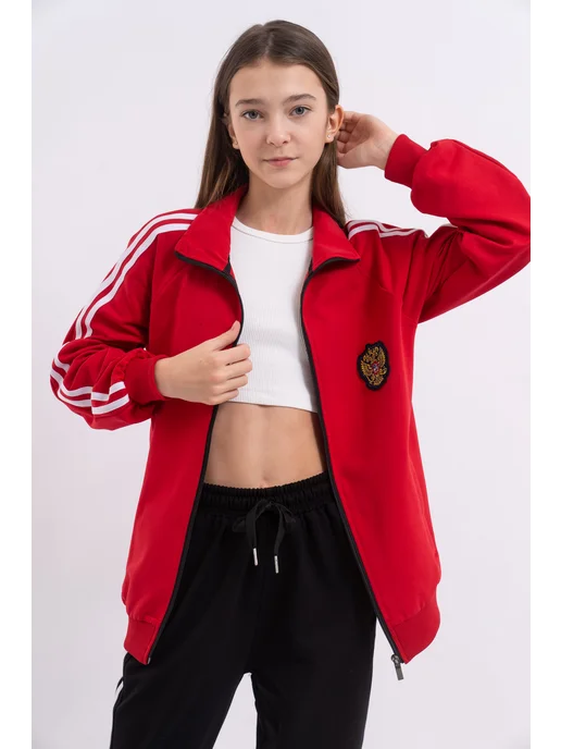 THG Boutique Спортивный костюм трикотажный для девочек и мальчиков, фиолетовый, фото 8