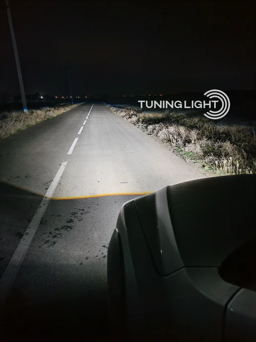 TuningLight Лазерные BiLED противотуманные фары Vesta, Granta FL, Рено, вариант, фото 5
