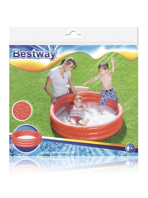 Bestway Бассейн детский надувной для малышей 140 л 51025, 140 л, фото 7