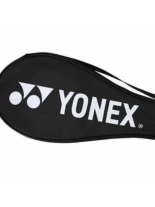Чехол для бадминтонных ракеток YONEX, черный ЧЛБ, черный, фото 4