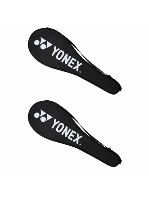 Чехол для бадминтонных ракеток YONEX, черный ЧЛБ, черный, фото 5