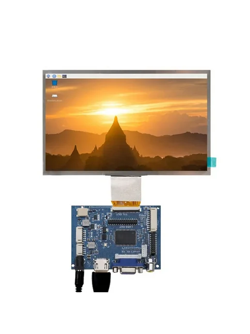 Плата контроллера AT070TN90 92 94 TTL LVDS HDMI VGA 2AV 50PI, вариант, фото 2
