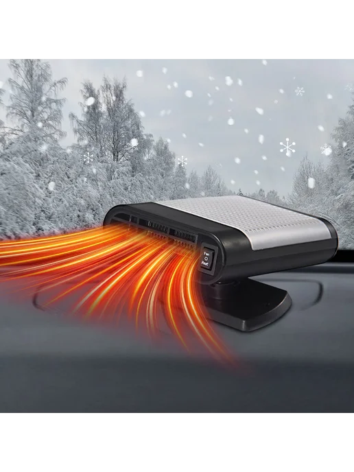 12V обогреватель для машины, электровентилятор, Defogger, св, вариант, фото 6