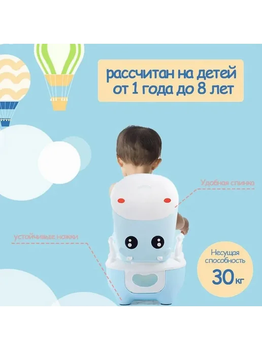 Горшок детский складной, розовый Горшок, розовый, фото 2