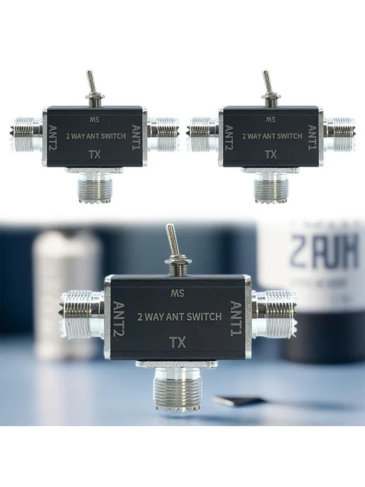 2W CB HAM ант. коммутатор 100W 0-50МГц, OFF земля для SO239, 2 Вт, 100 Вт, фото 4