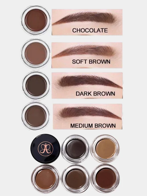 Anastasia Beverly Hills Помада для бровей, коричневый, фото 3