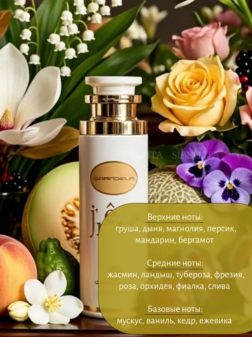 SIBELLITA Grandeur Body Spray Дезодорант-спрей Jreve,200 мл, 200 мл, фото 2
