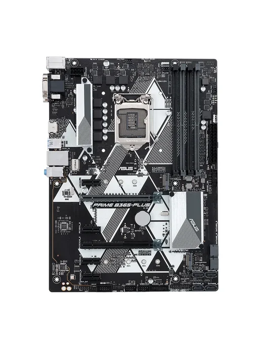 Asus материнская плата PRIME B365-PLUS LGA 1151 DDR4 ATX, microatx, фото 2
