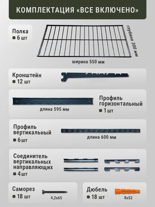ALMAX Гардеробная система хранения вещей для дома, вариант, фото 3