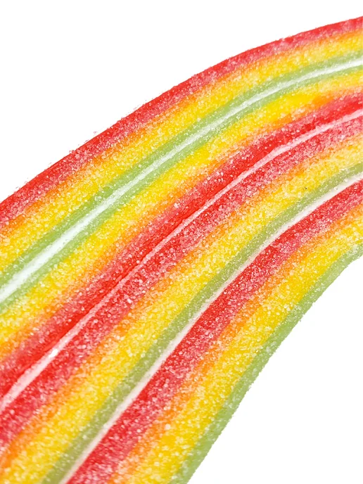 Канди клаб Жевательный мармелад CRAZY GUMMY Радуга ремешки 602гр, 54 шт, фото 5