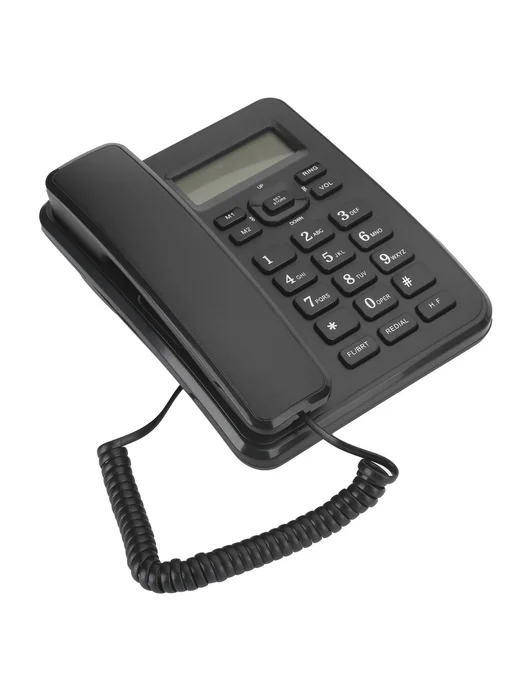 Проводной офисный телефон KX-T6001CID, черный, черный, фото 6