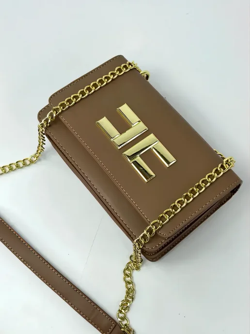 Сумка-клатч, коричневый, фото 5