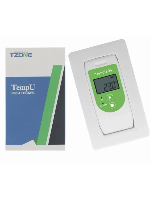Термометр-самописец Tempu-04 USB Светло-зеленый, зеленый, фото 2