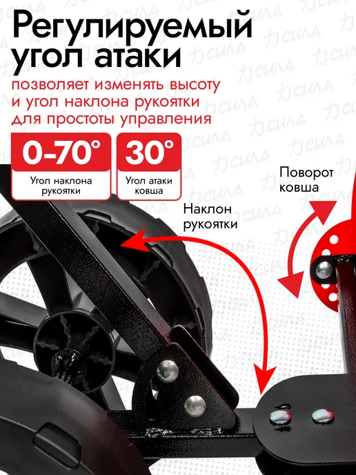 DDE Снегоуборщик ручной STH620, 906-760, вариант, фото 3