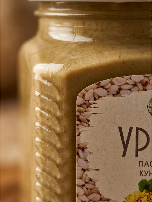Eco Dom Урбеч из белого кунжута 400 г, 400 г, фото 2