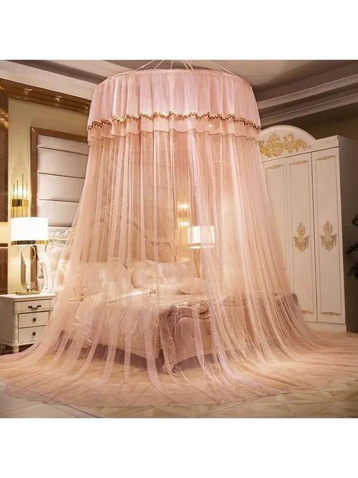 Балдахин от комаров светл-син Балдахин, вариант, фото 3
