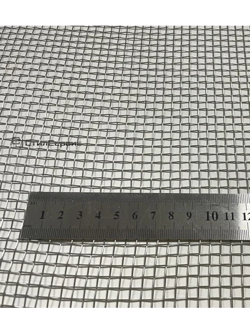 Сетка нержавеющая тканая ячейка 5х5 мм, рулон 1х1 м, 5x5 мм, фото 4
