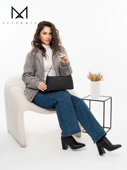 ALEX&MIA Сумка клатч через плечо, вариант, фото 4