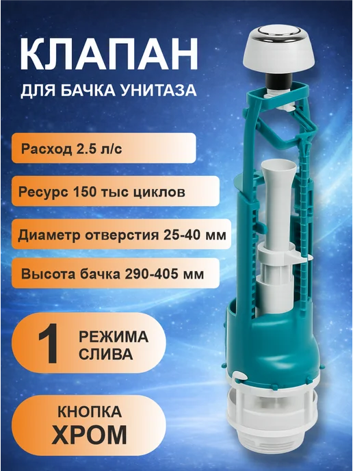 инкоэр Арматура для унитаза СБкпм-А 2-0-2-0, вариант