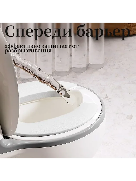 Детский горшок-унитаз с мягким ободко Унисекс, Полипропилен, вариант, фото 8