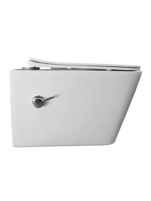 Azario Унитаз с биде подвесной торнадо Dezi White BD AZ-W05-SWBD, белый, фото 7