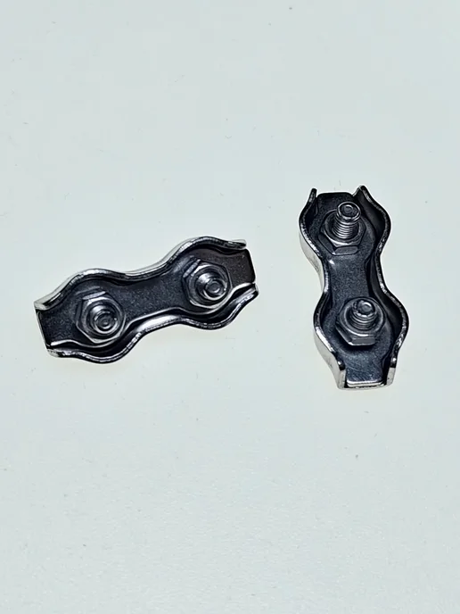 Konung Tools Соединитель троса двойной 2 мм DUPLEX (2 шт.), 2 шт, фото 2