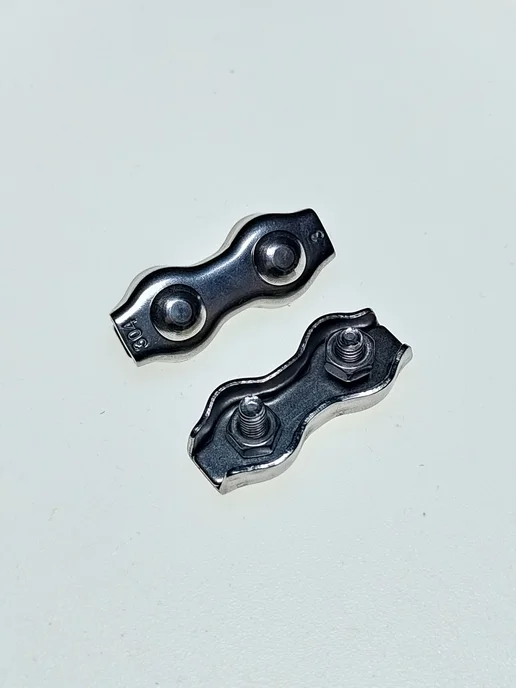 Konung Tools Соединитель троса двойной 2 мм DUPLEX (2 шт.), 8 шт, фото 4
