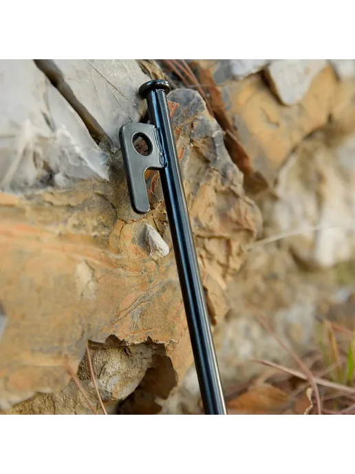Антикоррозийный гвоздь для палатки Р. 25 см Одинарный, 30см Один, фото 3