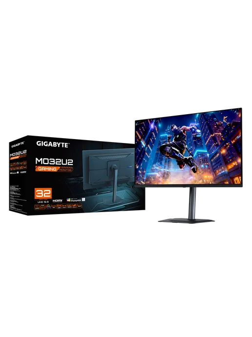 Gigabyte 31.5" Монитор MO32U2 EK, QD-OLED, 3840x2160, 240Гц (20VM0-MO, 3840x2160, фото 8