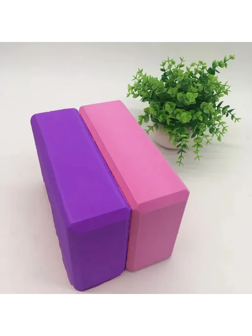 Блок для йоги 2 шт Блок для йоги, 2 шт