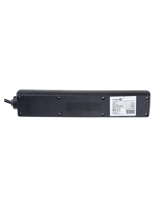 EXEGATE Сетевой фильтр SP-5-10B (5 евророзетки, 10м, черный), 10 м, фото 2