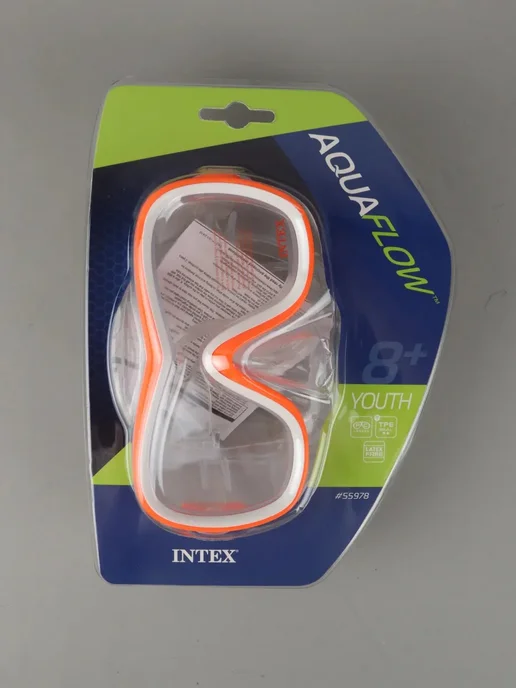 Intex Очки для плавания с носом под водой 8 лет 1шт 55978, 1 шт, фото 6