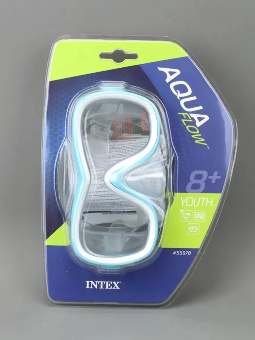 Intex Маска для плавания без трубки с носом 8+ 1шт 55978, 1 шт, фото 6
