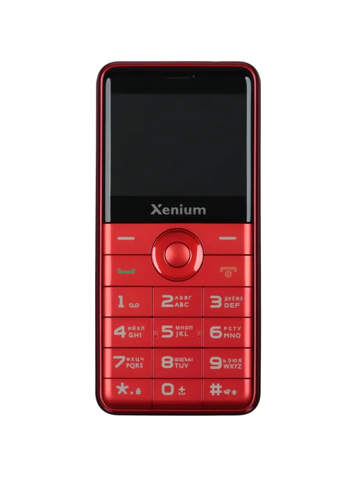 XENIUM Телефон кнопочный для пожилых X700, красный, фото 6