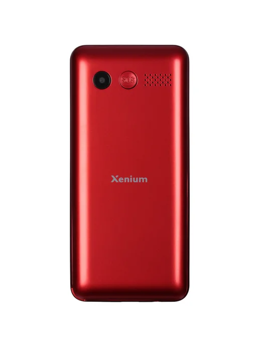 XENIUM Телефон кнопочный для пожилых X700, красный, фото 7